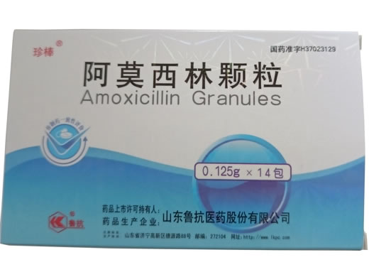 珍棒阿莫西林颗粒招商代理 14袋 鲁抗医药