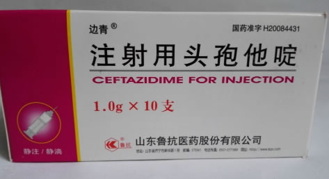 边青/鲁抗注射用头孢他啶招商代理 10支