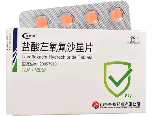 迪诺新盐酸左氧氟沙星片招商代理 12片