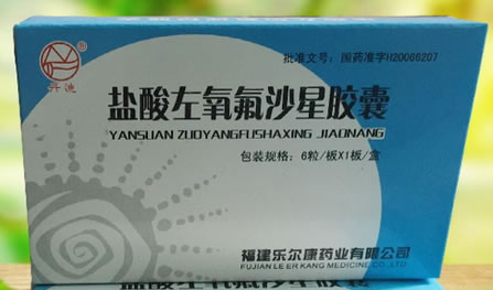 丹迪盐酸左氧氟沙星胶囊招商代理 6粒