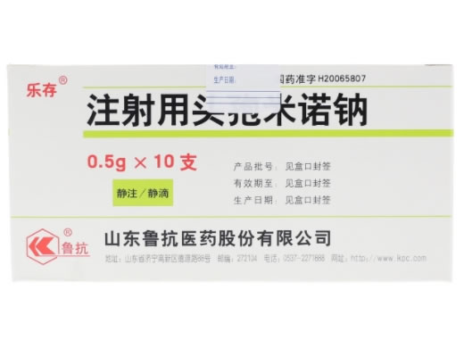注射用头孢米诺钠招商代理 10瓶 山东鲁抗