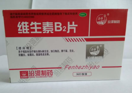 汾河维生素B2片招商代理 36片