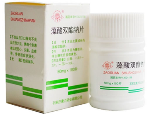 藻酸双酯钠片