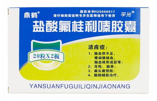 盐酸氟桂利嗪胶囊