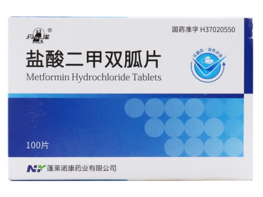 丹崖盐酸二甲双胍片招商代理 100片