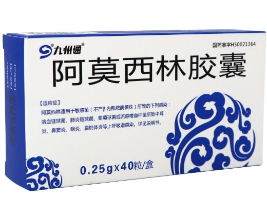 九州通阿莫西林胶囊招商代理 40粒