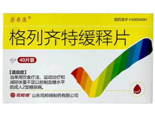 格列齐特缓释片招商代理 40片 司邦得制药