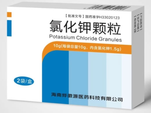 氯化钾颗粒招商代理 杏辉天力 2袋