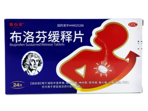 哥白尼布洛芬缓释片招商代理 24片