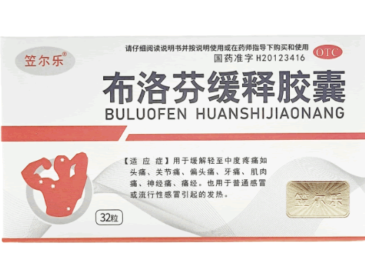 笠尔乐布洛芬缓释胶囊招商代理 32粒