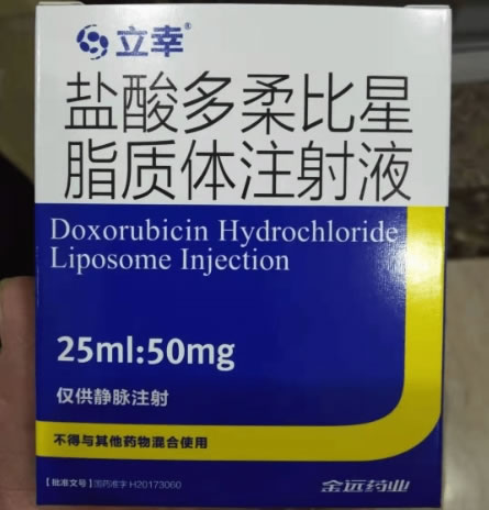 立幸盐酸多柔比星脂质体注射液招商代理 50mg