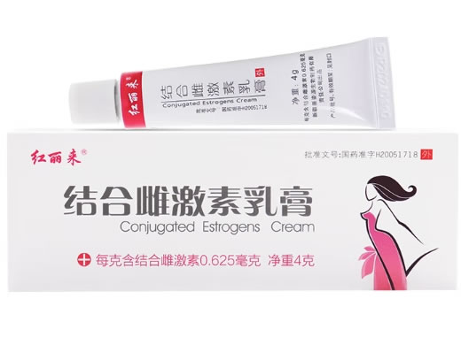 红丽来结合雌激素乳膏招商代理 4g