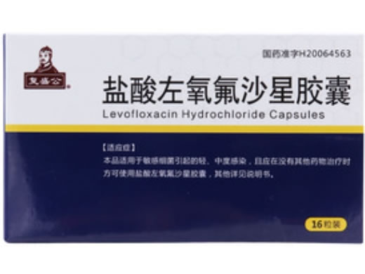 复盛公盐酸左氧氟沙星胶囊招商代理 16粒
