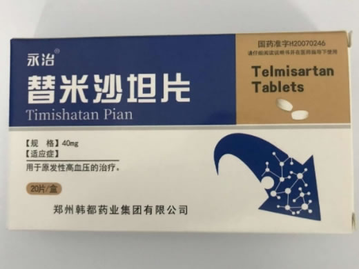 永治替米沙坦片招商代理 20片