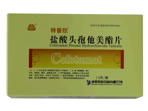 特普欣盐酸头孢他美酯片招商代理 16片