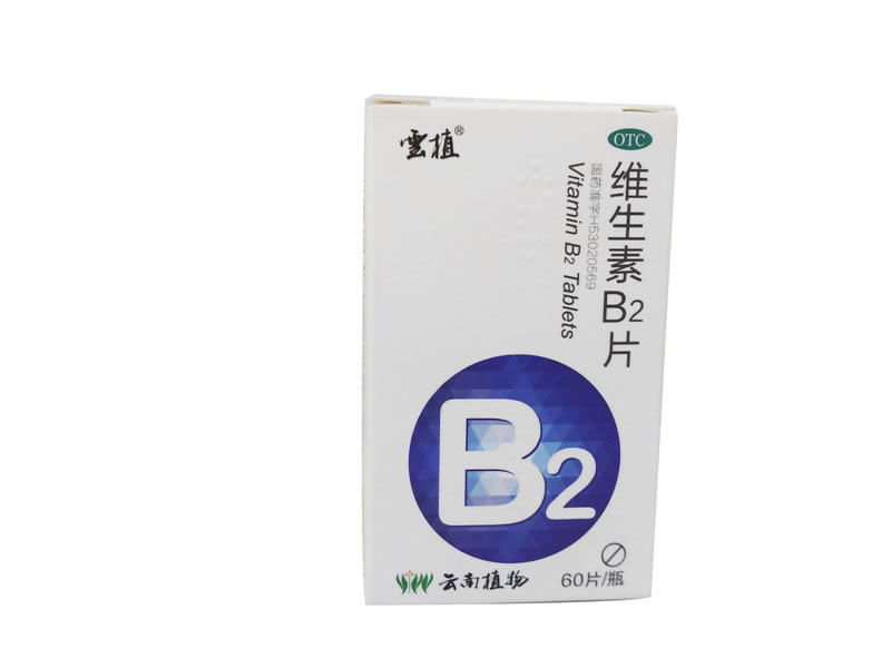 云南植物维生素B2片招商代理 60片