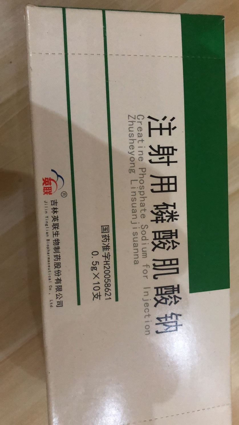 注射用磷酸肌酸钠招商代理 0.5g 吉林英联生物制药