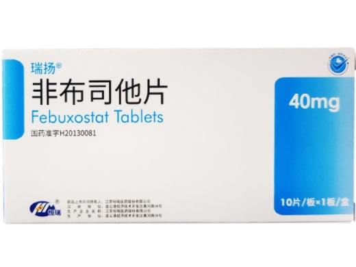 瑞扬/恒瑞非布司他片招商代理 40mg*10片
