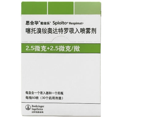 思合华/能倍乐噻托溴铵奥达特罗吸入喷雾剂招商代理 
