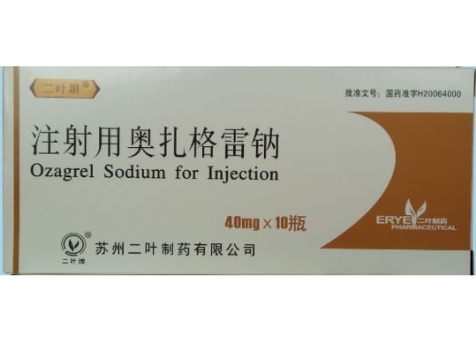 二叶坦/二叶牌注射用奥扎格雷钠招商代理 40mg*10瓶