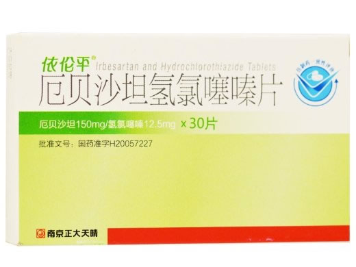 依伦平厄贝沙坦氢氯噻嗪片招商代理 30片 正大天晴