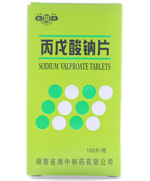 宝庆丙戊酸钠片招商代理 100片 湘中制药