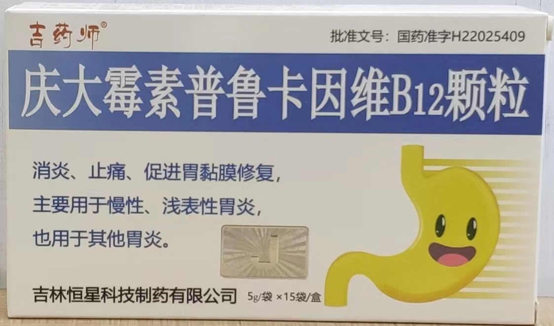 庆大霉素普鲁卡因维B12颗粒招商代理 恒星科技 15袋