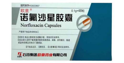 诺氟沙星胶囊招商代理 48粒 石药集团