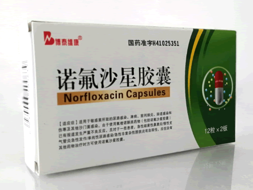 博泰维康诺氟沙星胶囊招商代理 24粒