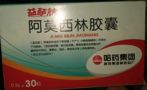 益萨林阿莫西林胶囊招商代理 30粒