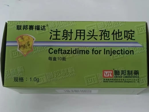 联邦赛福达注射用头孢他啶招商代理 10瓶
