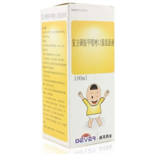 迪耳复方磺胺甲噁唑口服混悬液招商代理 100ml 浙江迪耳药业