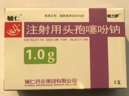 辅仁/帕力萨注射用头孢噻吩钠招商代理 1.0g