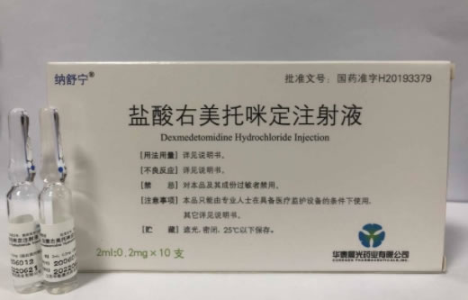 纳舒宁盐酸右美托咪定注射液招商代理 0.2mg*10支