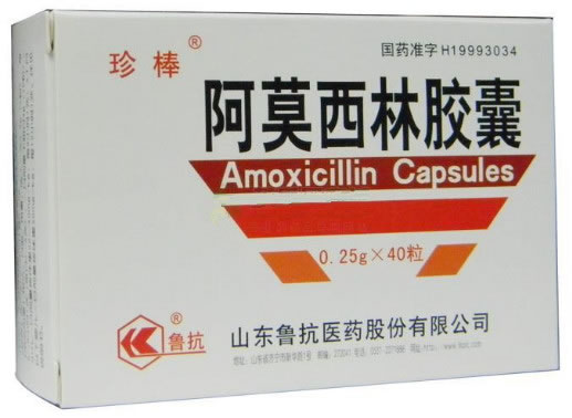 珍棒阿莫西林胶囊招商代理 40粒