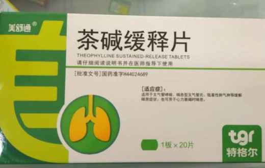 美舒通/特格尔茶碱缓释片招商代理 20片 惠州大亚制药