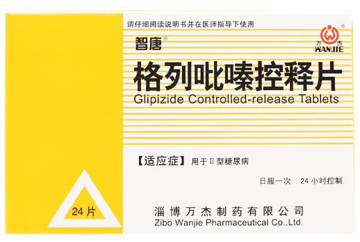 智唐格列吡嗪控释片招商代理 24片 淄博万杰制药