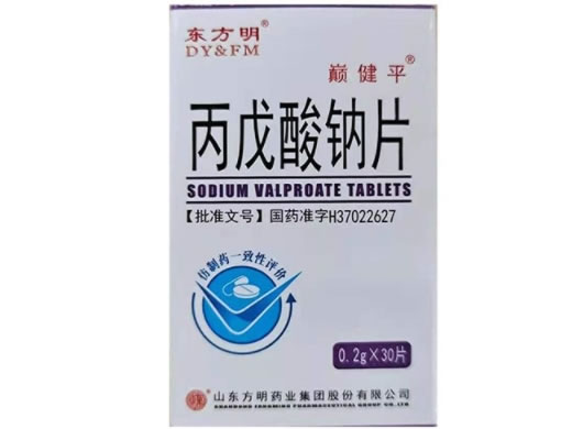 东方明/巅健平丙戊酸钠片招商代理 30片