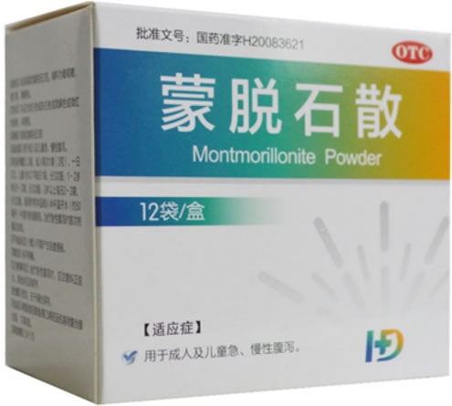 蒙脱石散招商代理 12袋 中和制药