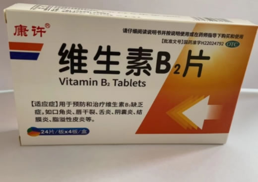 康许维生素B2片招商代理 96片