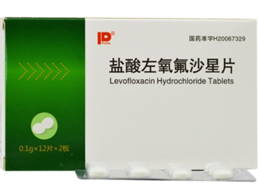 盐酸左氧氟沙星片 招商代理 24片 成都锦华