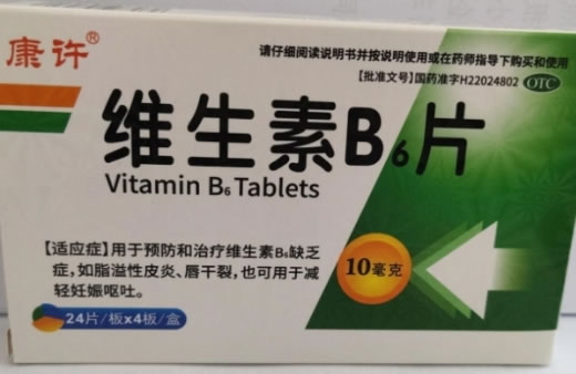 康许维生素B6片招商代理 96片