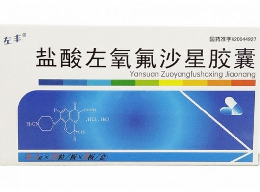 左丰盐酸左氧氟沙星胶囊招商代理 24粒