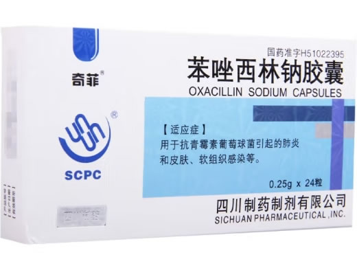 苯唑西林钠胶囊