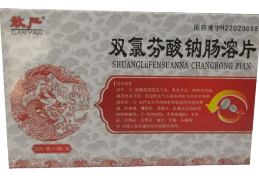 敢严双氯芬酸钠肠溶片招商代理 66片