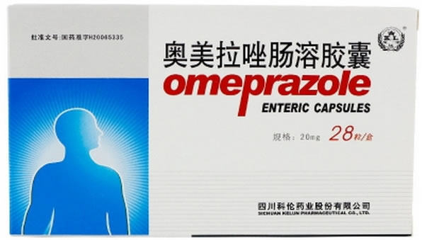 奥美拉唑肠溶胶囊招商代理 28粒 科伦药业