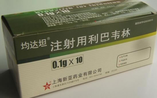 均达坦注射用利巴韦林招商代理 0.1g*10瓶