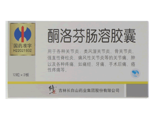 修正酮洛芬肠溶胶囊招商代理 24粒