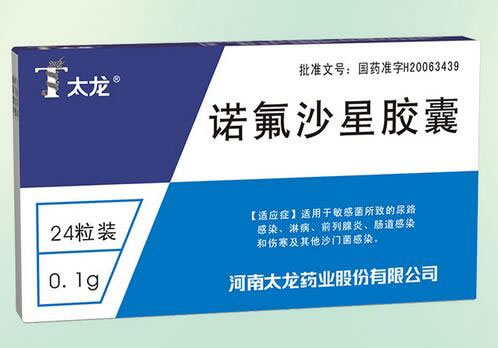 太龙诺氟沙星胶囊招商代理 24粒装