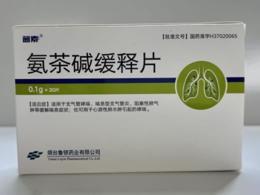 蓝素氨茶碱缓释片招商代理 20片